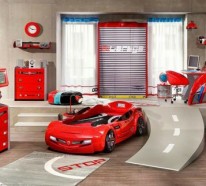 Kinderzimmer gestalten – 20 Kinderbetten für coole Jungs wie Autos geformt