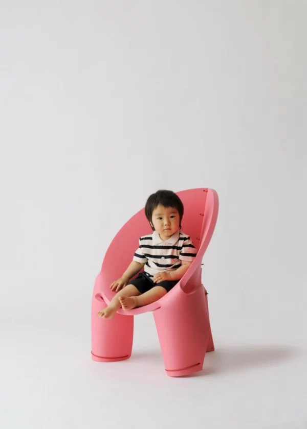bequemer kinderstuhl rosa ergonomisch design eva