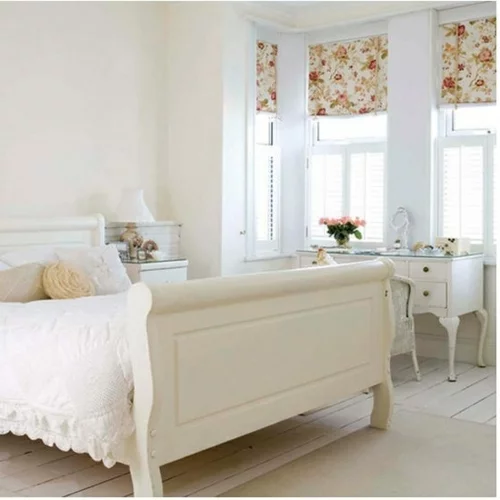 minimalistisch weiß hell behaglich schlafzimmer
