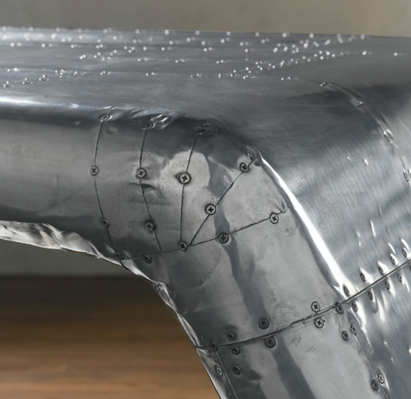 cooler  flugzeug flügel schreibtisch aluminium oberfläche design