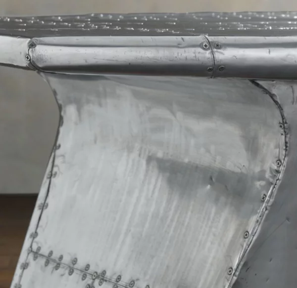 cooler flugzeug flügel schreibtisch aluminium textur