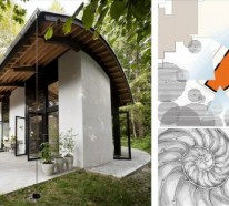 Modernes Designer Haus von einem Textilkünstler in Washington von Calico Studio entworfen