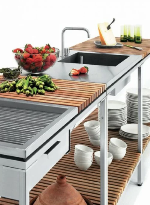 outdoor modulares küchen system idee design