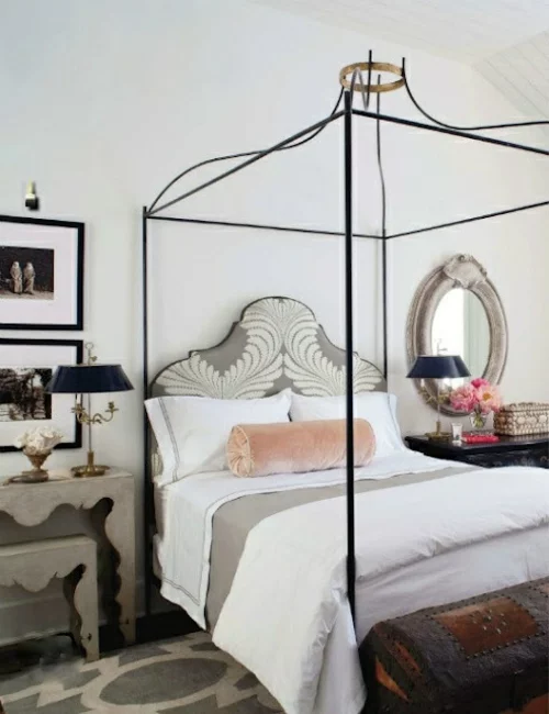 romantische schlafzimmer designs behaglich hell atmosphäre