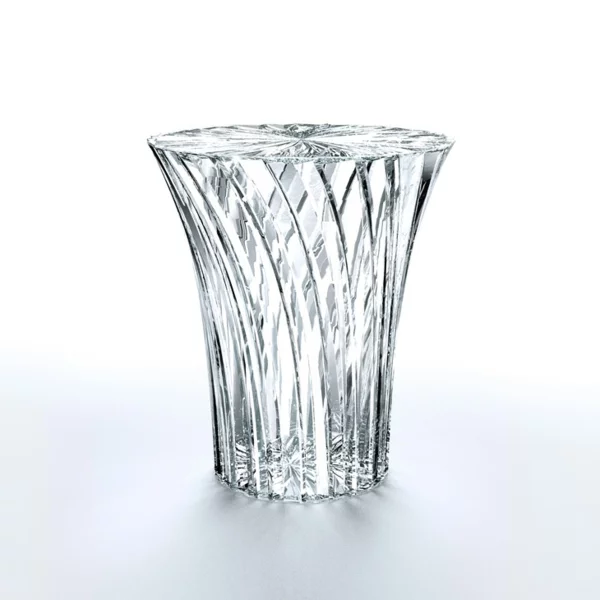 strahlendes glas design asiatisch stil gestalter kartell hocker