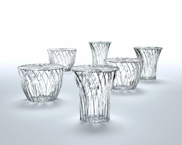 strahlendes glas design asiatisch stil gestalter kartell