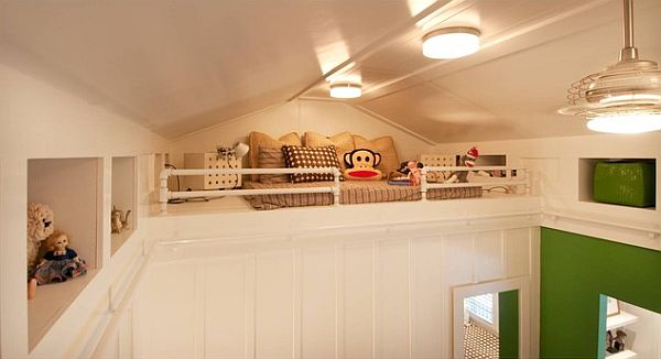 Innovative Designer Ideen fürs Kinderzimmer dachgeschoss holz