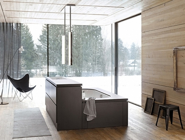 Modulare Badezimmer Möbel coole Einrichtung badewanne
