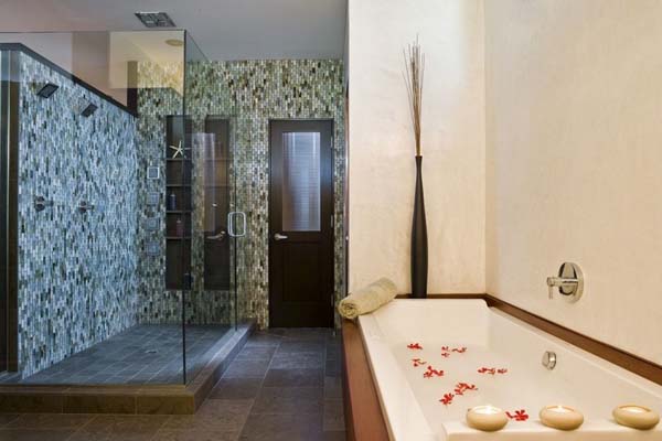 badezimmer interior design ideen badewanne asiatischer stil