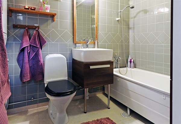 badezimmer interior design ideen glaswände extravagant badetücher