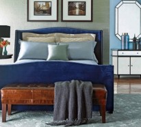 10 blaue Schlafzimmer Möbel - elegante, feminine Atmosphäre