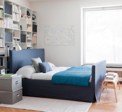 10 blaue Schlafzimmer Möbel - elegante, feminine Atmosphäre