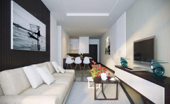 coole moderne interior designs weiß sofa kissen kaffeetisch