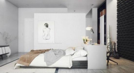 coole moderne interior designs weiße einrichtung