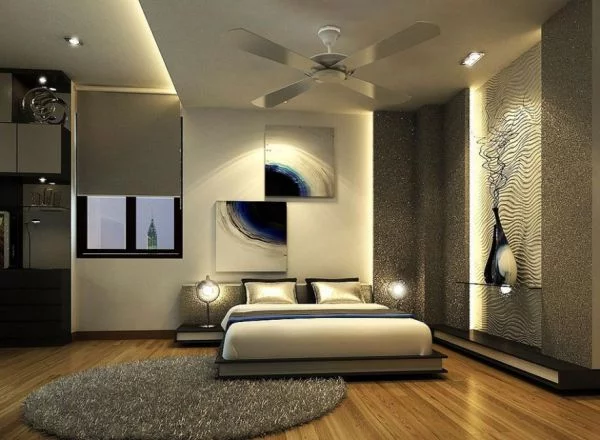 coole schlafzimmer farbpalette akzente fabelhaft funkelnd leuchten