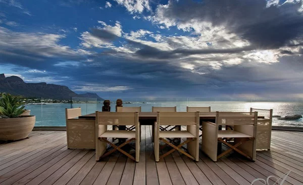 designer neu gestaltetes apartment atlantisch ozean terrasse