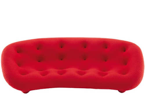 elastisches weiches sofa textur rote farbe