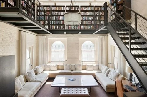 originelle praktische haus bibliotheken wohnzimmer