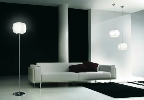 erstaunliche trendy lampen ideen stehlampe sofa
