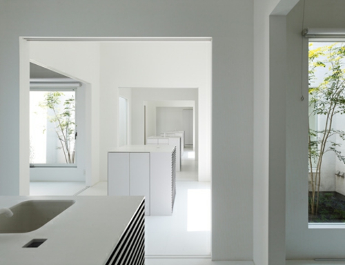 japanisches zahnklinik design interior minimalistisch spüle