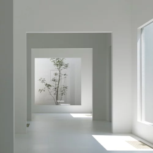 japanisches zahnklinik design interior minimalistisch