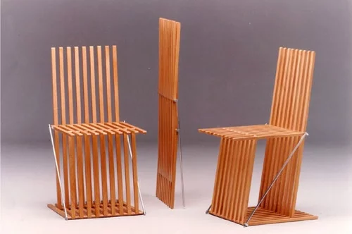 klappbare möbel designs holz gitter struktur dieter paul