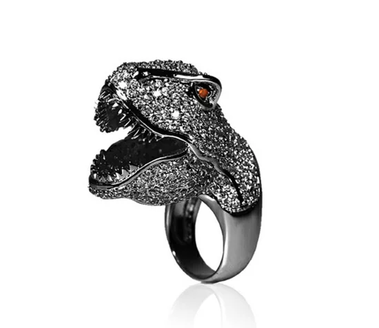 kreative luxus ringe designer originell dunkel zirkon