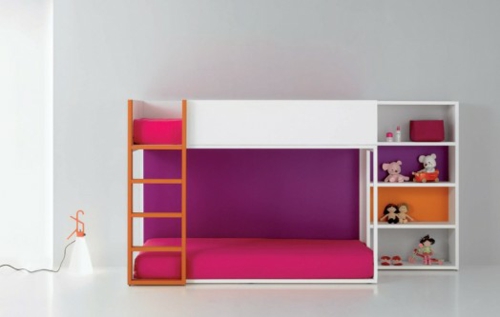 lebhafte babyzimmer ideen mädchenhafte farben