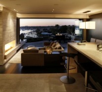 Luxus Apartment in Kalifornien mit Panorama Fenstern