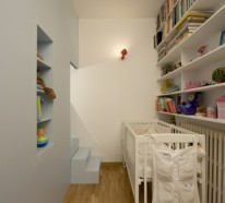 Minimalistisches Kinderzimmer Design von H2O Architekten