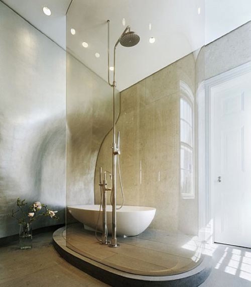 moderne praktische dusche designs badewanne trendy