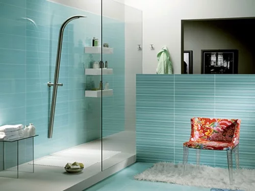 moderne coole dusche designs badezimmer fliesen