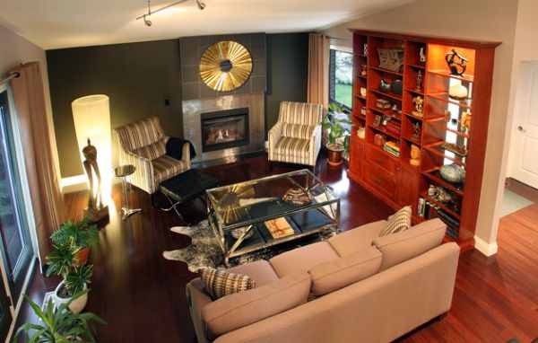 moderne einrichtung Interior Design im Hollywood-Stil note farbe wohnzimmer