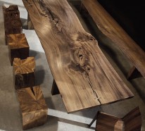10 Möbel Designs aus antikem Holz – rustikaler Stil