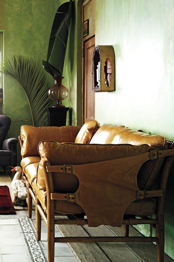 möbel von berühmten designern wohnzimmer leder sofa