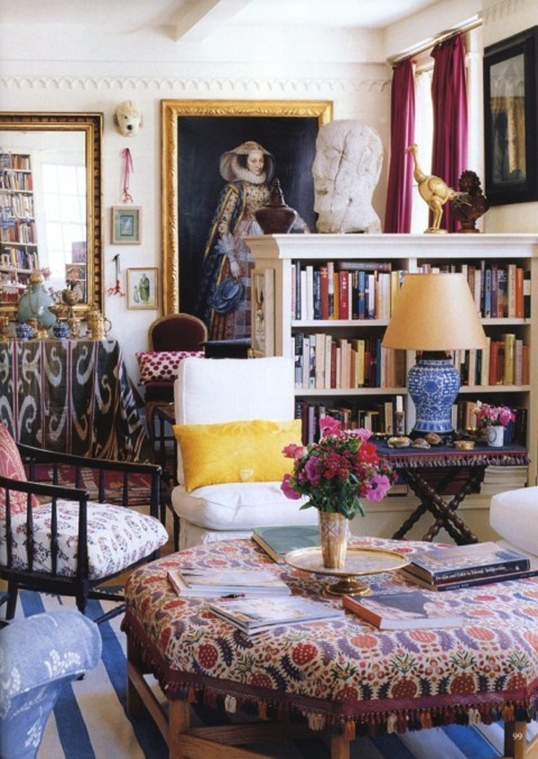 möbel von berühmten designern wohnzimmer orientalische akzente klassisch
