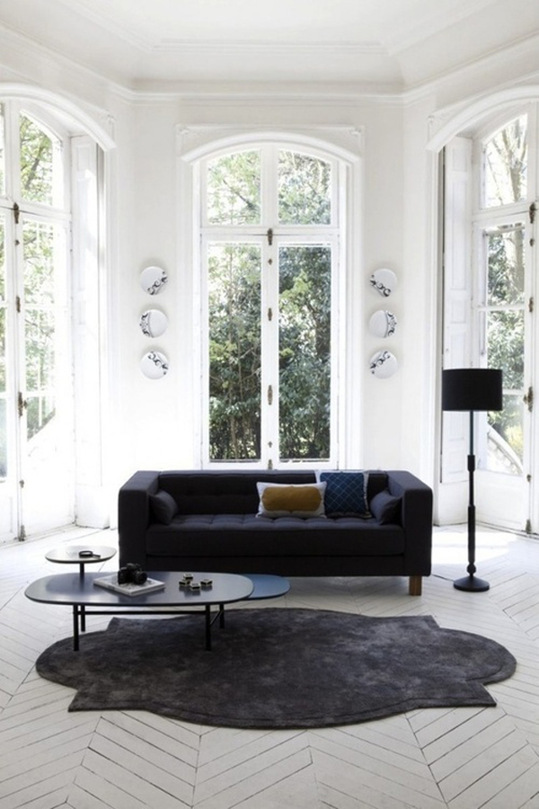möbel von berühmten designern wohnzimmer weiß holzplatten