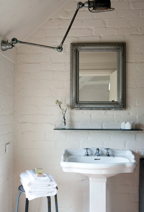 35 rustikale Badezimmer Design Ideen - ländlicher Scheunen-Outfit