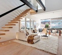 32 Schwebende Treppe Ideen fürs zeitgenössische Zuhause