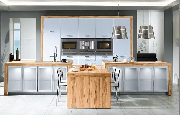 schöne küchen farbpalette holz möbel idee design