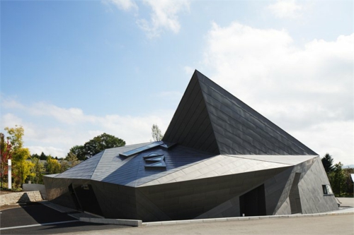 15 spektakuläre Gebäude Designs - Origami-Kunst und coole Architektur