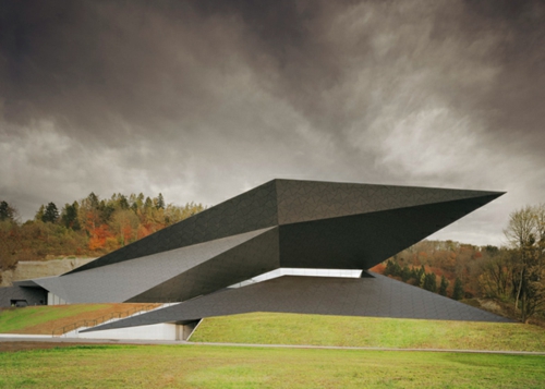 spektakuläre Gebäude Designs origami stil kunst