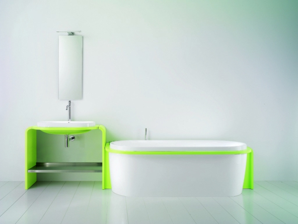 weißes badezimmer design waschbecken badewanne