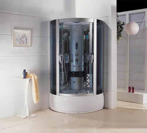 Bilder von innovativen Dampfduschen badezimmer eingebaut rund