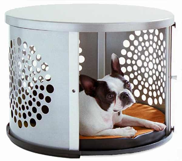 Designer Möbel und Accessoires für Haustiere hundhaus metall