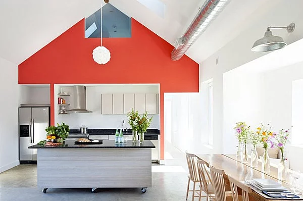Farbpaletten und Strategien beim Interior Design küche