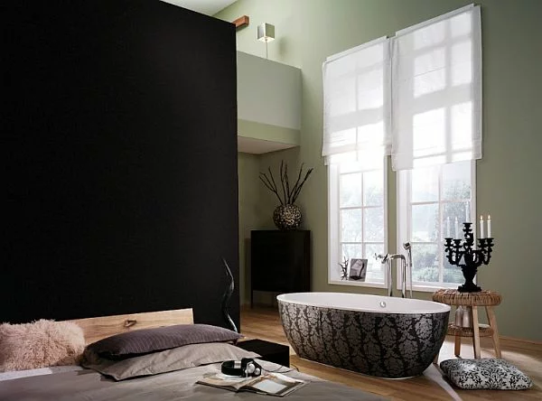 Moderne Badezimmer Ideen Luxus Komfort badewanne fenster