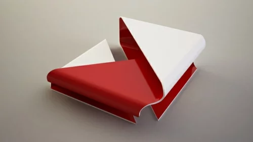 Couchtisch inspiriert von Origami 