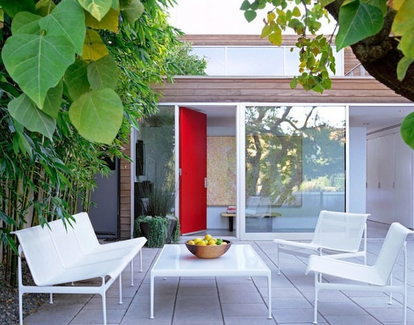 Preiswerte Gartenmöbel im Außenbereich weiß bank stühle