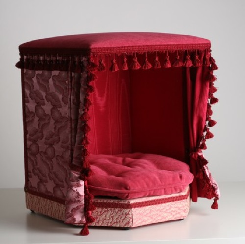 attraktive möbel für haustiere rosa rot liege your highness
